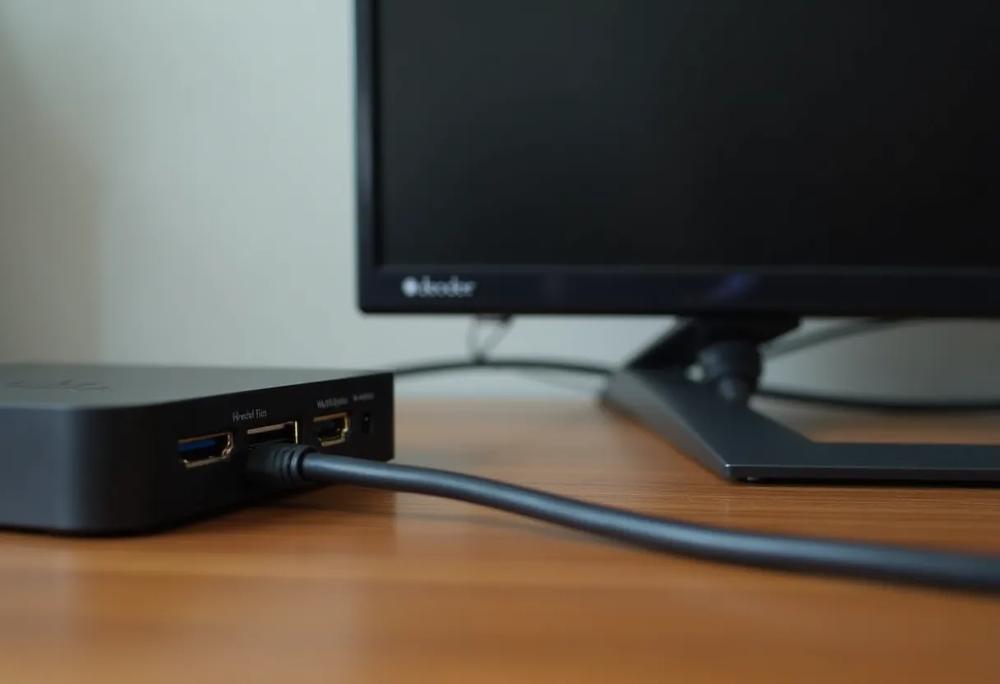 HDMI connection