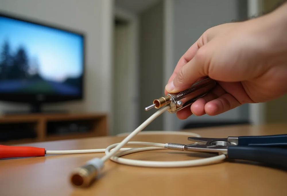 coaxial connection