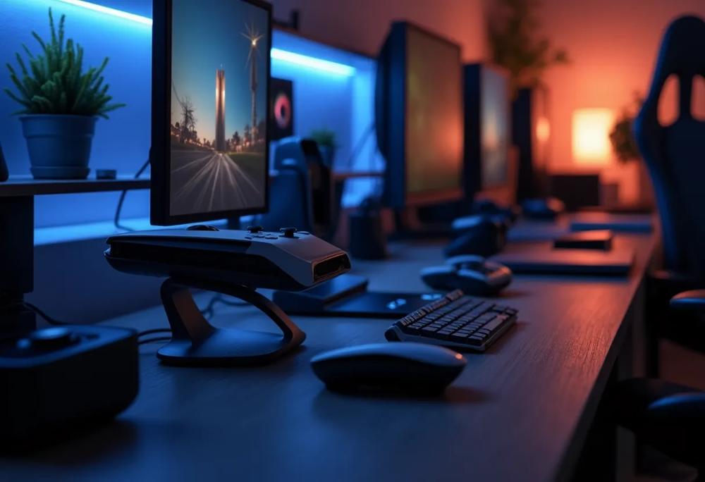 gaming setup